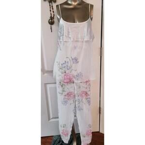 Vintage Sophia By Delicates Pajama Set Sz.Xl